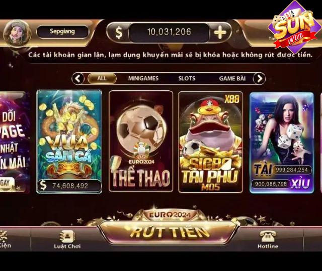 Các Tính Năng Thú Vị Của Slots Sunwin